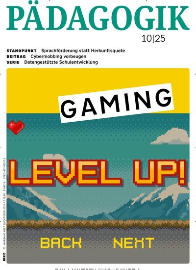 Titelbild der Ausgabe 10/2025 von Pädagogik. Diese Zeitschrift und viele weitere Zeitschriften für Pädagogik als Abo oder epaper bei United Kiosk online kaufen.