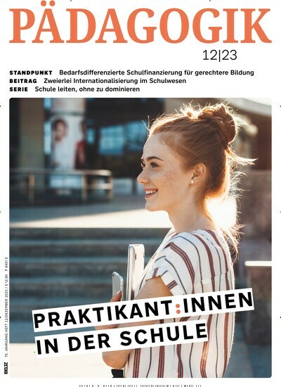 Titelbild der Ausgabe 12/2023 von Pädagogik. Diese Zeitschrift und viele weitere Zeitschriften für Pädagogik als Abo oder epaper bei United Kiosk online kaufen.