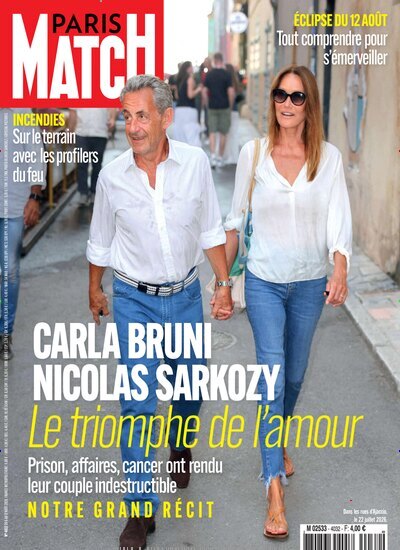 Titelbild der Ausgabe 31/2026 von Paris Match. Diese Zeitschrift und viele weitere Lifestylemagazine und Peoplemagazine als Abo oder epaper bei United Kiosk online kaufen.
