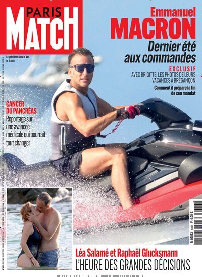 Titelbild der Ausgabe 32/2026 von Paris Match. Diese Zeitschrift und viele weitere Lifestylemagazine und Peoplemagazine als Abo oder epaper bei United Kiosk online kaufen.