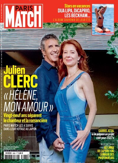 Titelbild der Ausgabe 36/2025 von Paris Match. Diese Zeitschrift und viele weitere Lifestylemagazine und Peoplemagazine als Abo oder epaper bei United Kiosk online kaufen.