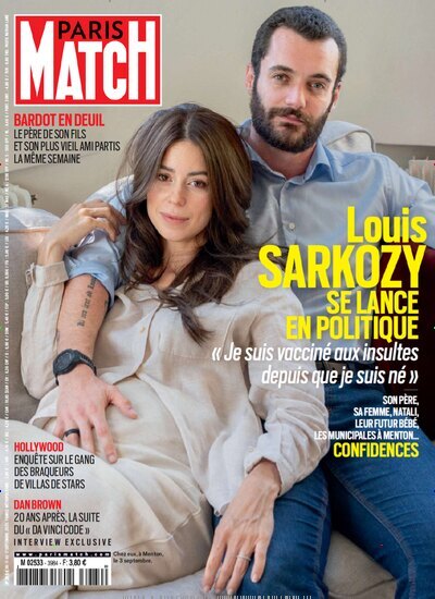 Titelbild der Ausgabe 38/2025 von Paris Match. Diese Zeitschrift und viele weitere Lifestylemagazine und Peoplemagazine als Abo oder epaper bei United Kiosk online kaufen.