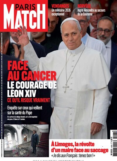 Titelbild der Ausgabe 42/2026 von Paris Match. Diese Zeitschrift und viele weitere Lifestylemagazine und Peoplemagazine als Abo oder epaper bei United Kiosk online kaufen.