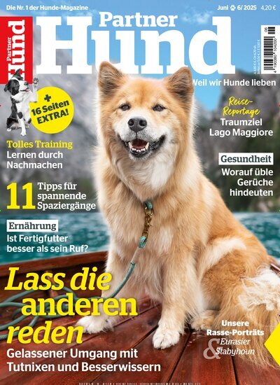 Titelbild der Ausgabe 6/2025 von Partner Hund. Diese Zeitschrift und viele weitere Elternzeitschriften und Tierzeitschriften als Abo oder epaper bei United Kiosk online kaufen.