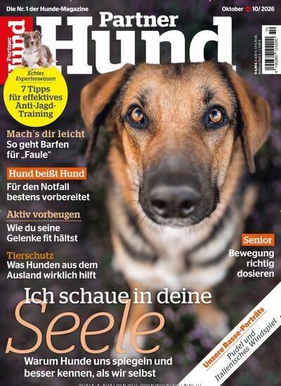 Titelbild der Ausgabe 10/2026 von Partner Hund. Diese Zeitschrift und viele weitere Elternzeitschriften und Tierzeitschriften als Abo oder epaper bei United Kiosk online kaufen.