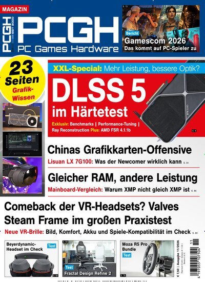 Titelbild der Ausgabe 11/2026 von PC Games Hardware Magazin. Diese Zeitschrift und viele weitere Computerzeitschriften, Tabletmagazine und Smartphonemagazine als Abo oder epaper bei United Kiosk online kaufen.