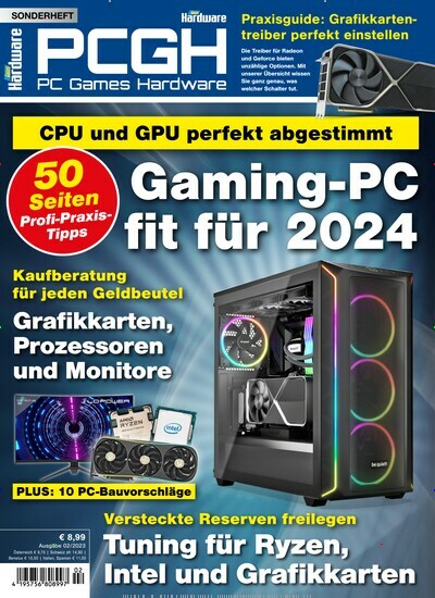 Titelbild der Ausgabe 2/2023 von PC Games Hardware Sonderheft. Diese Zeitschrift und viele weitere Computerzeitschriften, Tabletmagazine und Smartphonemagazine als Abo oder epaper bei United Kiosk online kaufen.