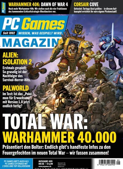 Titelbild der Ausgabe 9/2026 von PC Games Magazin. Diese Zeitschrift und viele weitere Computerzeitschriften, Tabletmagazine und Smartphonemagazine als Abo oder epaper bei United Kiosk online kaufen.