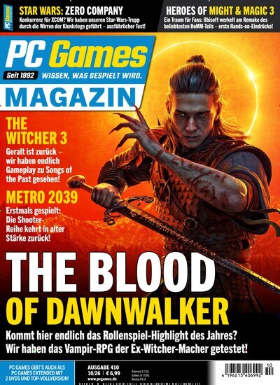 Titelbild der Ausgabe 10/2026 von PC Games Magazin. Diese Zeitschrift und viele weitere Computerzeitschriften, Tabletmagazine und Smartphonemagazine als Abo oder epaper bei United Kiosk online kaufen.