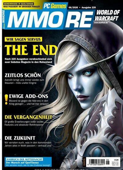 Titelbild der Ausgabe 6/2026 von PC Games MMORE. Diese Zeitschrift und viele weitere Computerzeitschriften, Tabletmagazine und Smartphonemagazine als Abo oder epaper bei United Kiosk online kaufen.