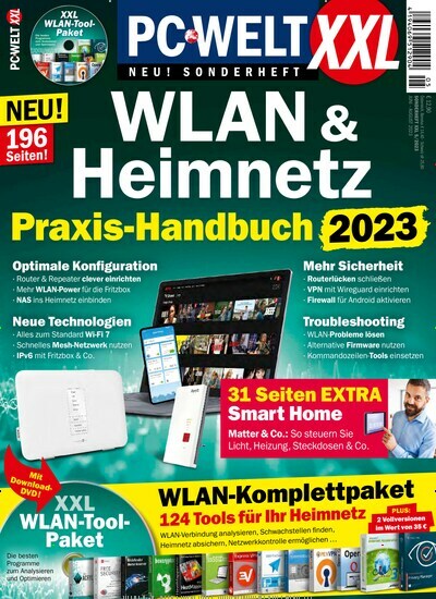 Titelbild der Ausgabe 5/2023 von PC Welt XXL. Diese Zeitschrift und viele weitere Computerzeitschriften, Tabletmagazine und Smartphonemagazine als Abo oder epaper bei United Kiosk online kaufen.