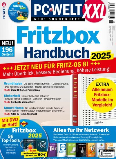 Titelbild der Ausgabe 5/2025 von PC Welt XXL. Diese Zeitschrift und viele weitere Computerzeitschriften, Tabletmagazine und Smartphonemagazine als Abo oder epaper bei United Kiosk online kaufen.
