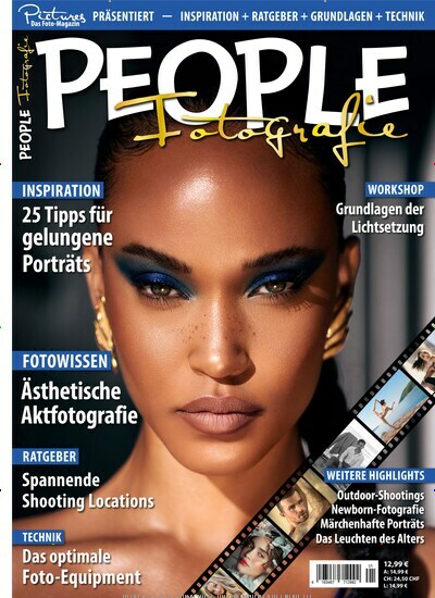 Titelbild der Ausgabe 1/2023 von People Fotografie. Diese Zeitschrift und viele weitere Audiomagazine, Filmmagazine und Fotozeitschriften als Abo oder epaper bei United Kiosk online kaufen.