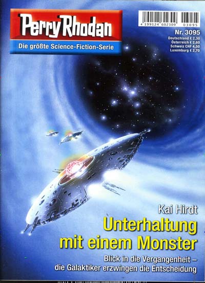 Titelbild der Ausgabe 3095/2020 von Perry Rhodan 1. Auflage. Diese Zeitschrift und viele weitere Groschenromane und Rätselhefte als Abo oder epaper bei United Kiosk online kaufen.