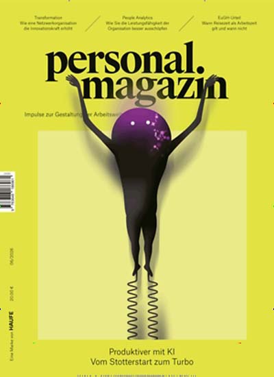 Titelbild der Ausgabe 6/2026 von personalmagazin. Diese Zeitschrift und viele weitere Businessmagazine als Abo oder epaper bei United Kiosk online kaufen.