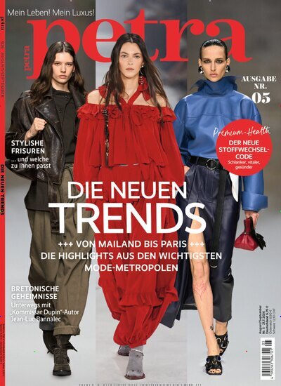 Titelbild der Ausgabe 5/2026 von petra. Diese Zeitschrift und viele weitere Frauenzeitschriften als Abo oder epaper bei United Kiosk online kaufen.