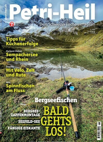 Titelbild der Ausgabe 6/2023 von Petri-Heil. Diese Zeitschrift und viele weitere Sportmagazine als Abo oder epaper bei United Kiosk online kaufen.