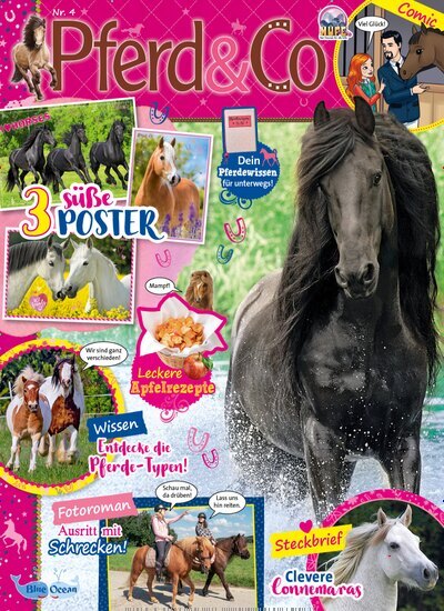 Titelbild der Ausgabe 4/2026 von Pferd & Co. Diese Zeitschrift und viele weitere Jugendzeitschriften und Kinderzeitschriften als Abo oder epaper bei United Kiosk online kaufen.