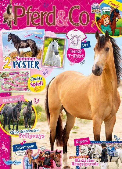 Titelbild der Ausgabe 5/2025 von Pferd & Co. Diese Zeitschrift und viele weitere Jugendzeitschriften und Kinderzeitschriften als Abo oder epaper bei United Kiosk online kaufen.