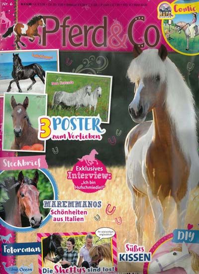 Titelbild der Ausgabe 6/2023 von Pferd & Co. Diese Zeitschrift und viele weitere Jugendzeitschriften und Kinderzeitschriften als Abo oder epaper bei United Kiosk online kaufen.