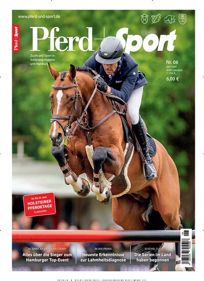 Titelbild der Ausgabe 6/2026 von Pferd + Sport. Diese Zeitschrift und viele weitere Sportmagazine als Abo oder epaper bei United Kiosk online kaufen.