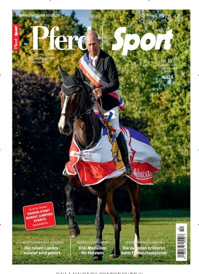 Titelbild der Ausgabe 10/2025 von Pferd + Sport. Diese Zeitschrift und viele weitere Sportmagazine als Abo oder epaper bei United Kiosk online kaufen.