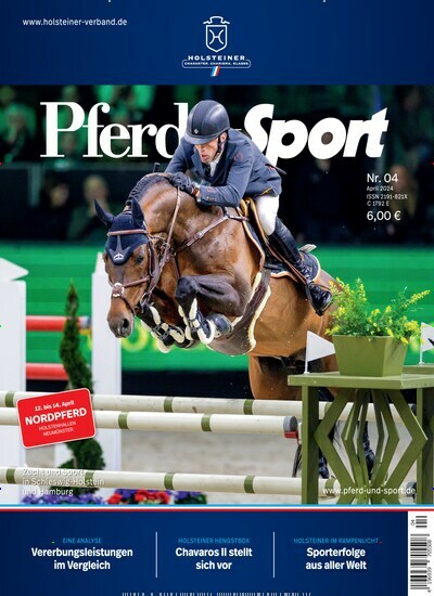 Titelbild der Ausgabe 4/2024 von Pferd + Sport Holsteiner. Diese Zeitschrift und viele weitere Sportmagazine als Abo oder epaper bei United Kiosk online kaufen.