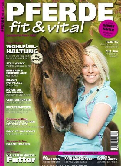 Titelbild der Ausgabe 2/2019 von Pferde fit & vital. Diese Zeitschrift und viele weitere Sportmagazine als Abo oder epaper bei United Kiosk online kaufen.