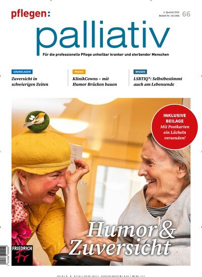 Titelbild der Ausgabe 66/2025 von pflegen palliativ. Diese Zeitschrift und viele weitere Pflegezeitschriften und medizinische Fachzeitschriften als Abo oder epaper bei United Kiosk online kaufen.