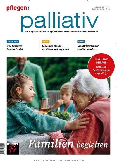 Titelbild der Ausgabe 71/2026 von pflegen palliativ. Diese Zeitschrift und viele weitere Pflegezeitschriften und medizinische Fachzeitschriften als Abo oder epaper bei United Kiosk online kaufen.