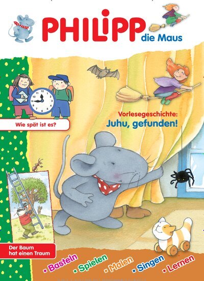 Titelbild der Ausgabe 10/2025 von Philipp die Maus. Diese Zeitschrift und viele weitere Jugendzeitschriften und Kinderzeitschriften als Abo oder epaper bei United Kiosk online kaufen.