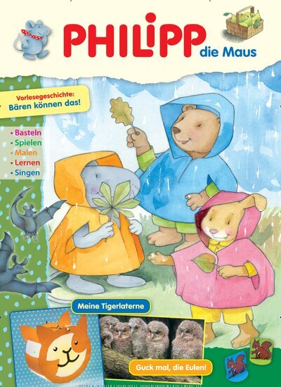 Titelbild der Ausgabe 10/2026 von Philipp die Maus. Diese Zeitschrift und viele weitere Jugendzeitschriften und Kinderzeitschriften als Abo oder epaper bei United Kiosk online kaufen.