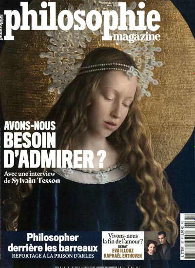 Titelbild der Ausgabe 137/2020 von philosophie magazine Frankreich. Diese Zeitschrift und viele weitere Reisemagazine, Freizeitmagazine und Wissensmagazine als Abo oder epaper bei United Kiosk online kaufen.