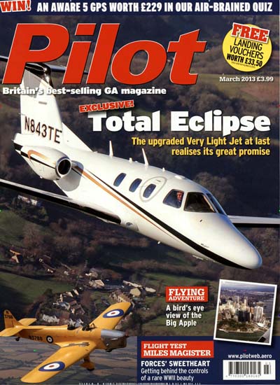 Titelbild der Ausgabe 3/2013 von Pilot UK. Diese Zeitschrift und viele weitere Computerzeitschriften, Tabletmagazine und Smartphonemagazine als Abo oder epaper bei United Kiosk online kaufen.