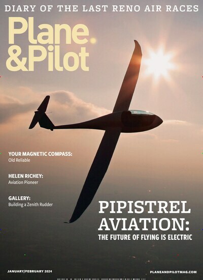 Titelbild der Ausgabe 12/2023 von Plane & Pilot. Diese Zeitschrift und viele weitere Computerzeitschriften, Tabletmagazine und Smartphonemagazine als Abo oder epaper bei United Kiosk online kaufen.