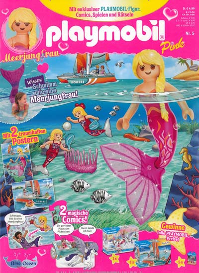 Titelbild der Ausgabe 5/2023 von Playmobil Pink. Diese Zeitschrift und viele weitere Jugendzeitschriften und Kinderzeitschriften als Abo oder epaper bei United Kiosk online kaufen.