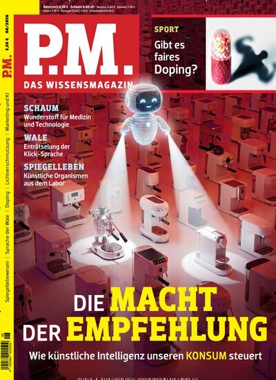 Titelbild der Ausgabe 6/2026 von PM. Diese Zeitschrift und viele weitere Reisemagazine, Freizeitmagazine und Wissensmagazine als Abo oder epaper bei United Kiosk online kaufen.