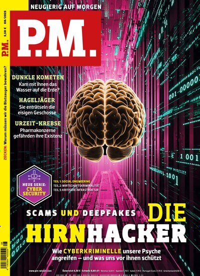 Titelbild der Ausgabe 8/2025 von PM. Diese Zeitschrift und viele weitere Reisemagazine, Freizeitmagazine und Wissensmagazine als Abo oder epaper bei United Kiosk online kaufen.