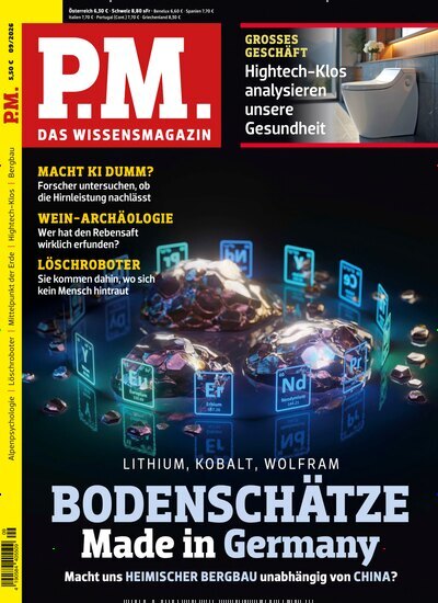 Titelbild der Ausgabe 9/2026 von PM. Diese Zeitschrift und viele weitere Reisemagazine, Freizeitmagazine und Wissensmagazine als Abo oder epaper bei United Kiosk online kaufen.
