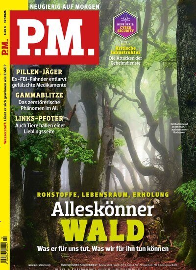Titelbild der Ausgabe 10/2025 von PM. Diese Zeitschrift und viele weitere Reisemagazine, Freizeitmagazine und Wissensmagazine als Abo oder epaper bei United Kiosk online kaufen.