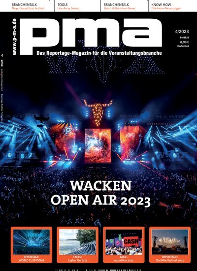 Titelbild der Ausgabe 4/2023 von pma Production Management. Diese Zeitschrift und viele weitere Kunstmagazine und Kulturmagazine als Abo oder epaper bei United Kiosk online kaufen.
