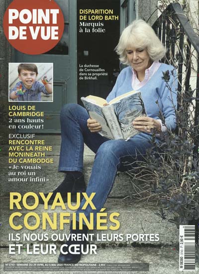 Titelbild der Ausgabe 3740/2020 von Point de Vue France. Diese Zeitschrift und viele weitere Lifestylemagazine und Peoplemagazine als Abo oder epaper bei United Kiosk online kaufen.