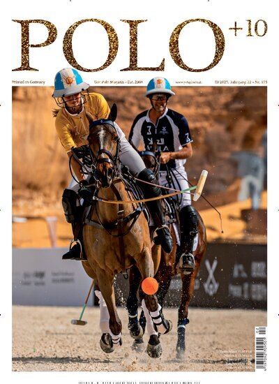 Titelbild der Ausgabe 2/2025 von POLO+10. Diese Zeitschrift und viele weitere Sportmagazine als Abo oder epaper bei United Kiosk online kaufen.