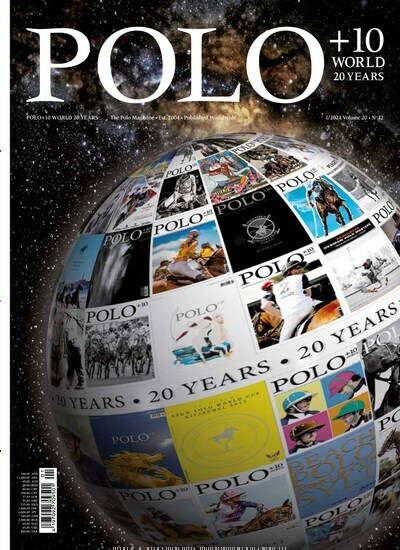 Titelbild der Ausgabe 1/2024 von POLO+10 WORLD. Diese Zeitschrift und viele weitere Sportmagazine als Abo oder epaper bei United Kiosk online kaufen.