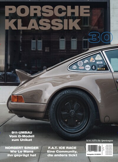 Titelbild der Ausgabe 1/2024 von Porsche Klassik. Diese Zeitschrift und viele weitere Automagazine und Motorradzeitschriften als Abo oder epaper bei United Kiosk online kaufen.