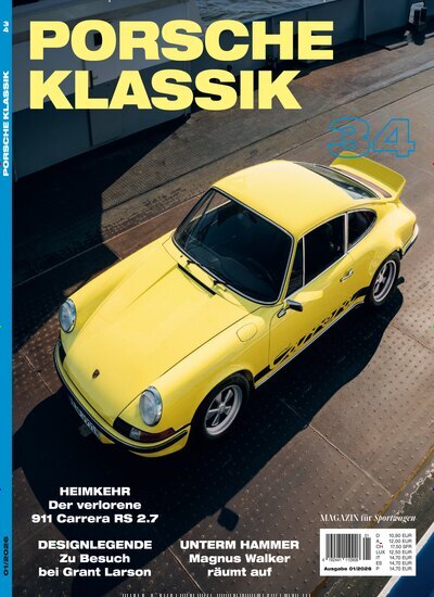 Titelbild der Ausgabe 1/2026 von Porsche Klassik. Diese Zeitschrift und viele weitere Automagazine und Motorradzeitschriften als Abo oder epaper bei United Kiosk online kaufen.