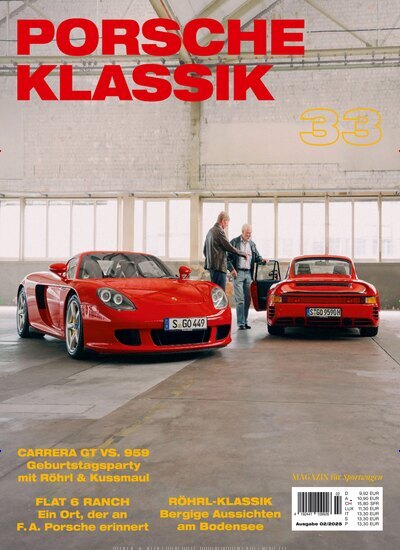 Titelbild der Ausgabe 2/2025 von Porsche Klassik. Diese Zeitschrift und viele weitere Automagazine und Motorradzeitschriften als Abo oder epaper bei United Kiosk online kaufen.