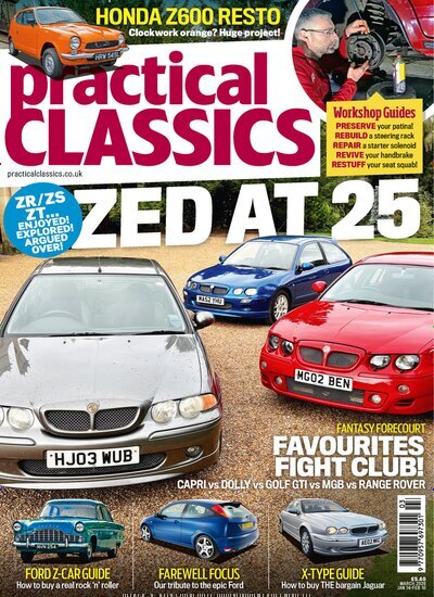 Titelbild der Ausgabe 1/2026 von practical classics. Diese Zeitschrift und viele weitere Automagazine und Motorradzeitschriften als Abo oder epaper bei United Kiosk online kaufen.