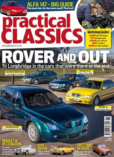 Titelbild der Ausgabe 7/2025 von practical classics. Diese Zeitschrift und viele weitere Automagazine und Motorradzeitschriften als Abo oder epaper bei United Kiosk online kaufen.
