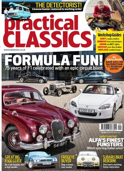 Titelbild der Ausgabe 10/2025 von practical classics. Diese Zeitschrift und viele weitere Automagazine und Motorradzeitschriften als Abo oder epaper bei United Kiosk online kaufen.